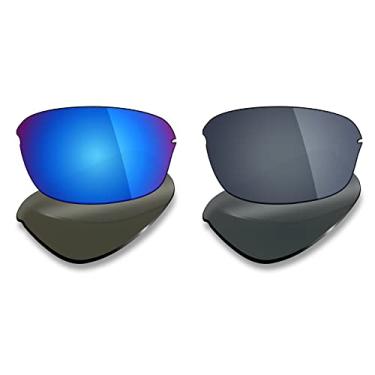 Imagem de Mryok 2 pares de lentes polarizadas de substituição para óculos de sol Oakley Half Wire 2.0 – Opções
