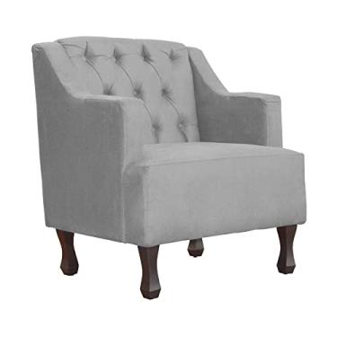 Imagem de Poltrona Decorativa Genesis para Sala Suede Cores - DS Estofados