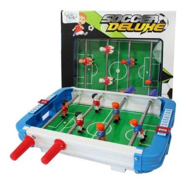 Jogo Futebol De Mesa Pebolim Totó Pequeno - Lojas Top Lar