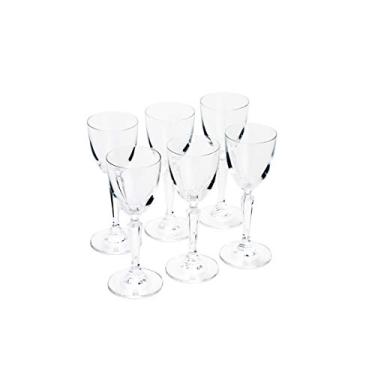 Imagem de Conjunto de 6 Taças para Licor de Vidro Sodo-Cálcico Rojemac Transparente