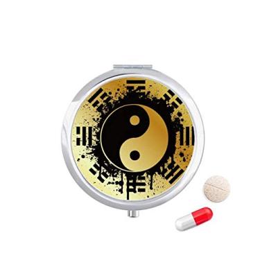 Imagem de China Taichi Caixa de armazenamento de medicamentos com oito diagramas
