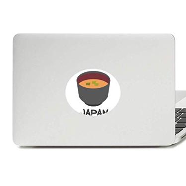Imagem de Adesivo tradicional japonês saboroso Miso Soup vinil emblema gráfico laptop adesivo adesivo