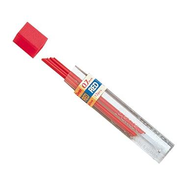 Imagem de Grafite Colorido Pentel 0.7Mm Vermelho, Pentel, Sm/Ppr7-6, Vermelho