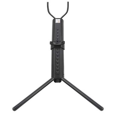 Imagem de Suporte para saxofone, suporte antiderrapante para saxofone, metal profissional ajustável para saxofone alto tenor/saxofone soprano (suporte para saxofone soprano)