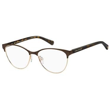 Imagem de Armação de Óculos Tommy Hilfiger Th 1886 Ufm - 54 Marrom