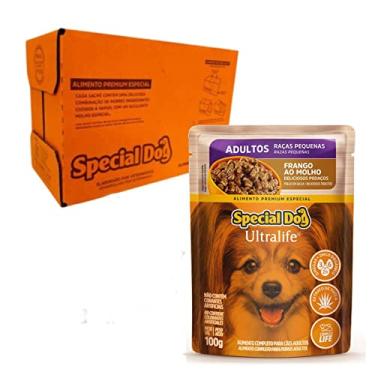 Imagem de SPECIAL DOG Ração Úmida Special Dog Ultralife Para Cães Adultos De Porte Pequeno Sabor Frango Ao Molho 100G - Pack Com 12 Unidades