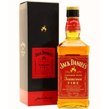 Imagem de Jack Daniels Fire 1 Litro Whisky Original Na Caixa