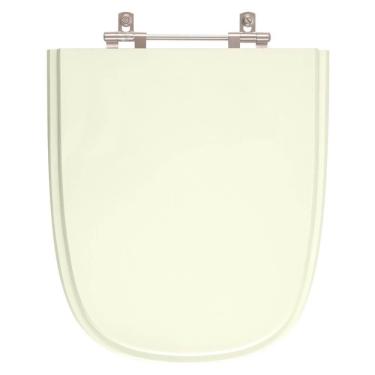 Imagem de Assento Sanitário Tampa de Vaso Madeira MDF Laqueado Ibiza para bacia Incepa 6lpf