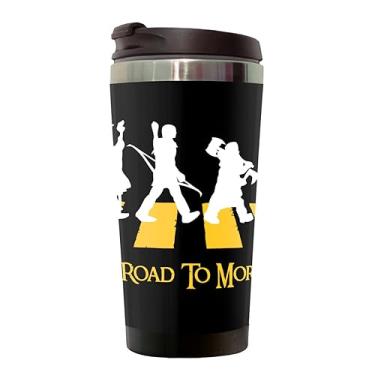 Imagem de Copo Térmico 500ml Inox The Road to Mordor Senhor dos Anéis