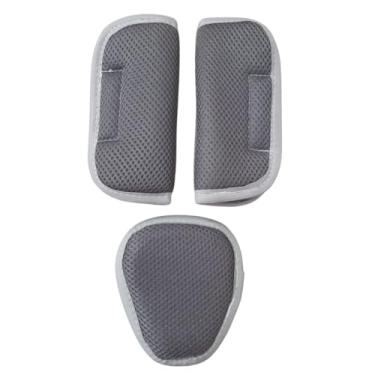 Imagem de Protetor de Cinto para Bebê: Conforto e Segurança de Qualidade para Cadeirinhas e Carrinhos, Cor Cinza - Proteção e Conforto para Você e Seu Bebê