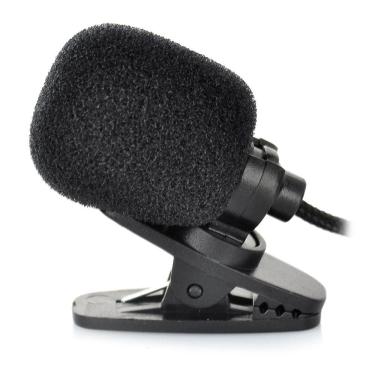 Imagem de Microfone de encaixe de 3,5 mm para ensino/desempenho/fala