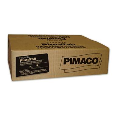 Imagem de Etiqueta de Formulário Contínuo 149x48,Pimaco, PimaTab, 874937, Branco, 3000 Etiquetas