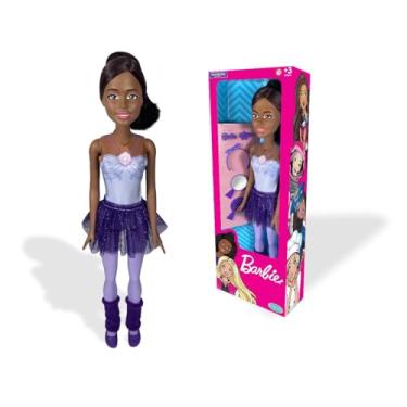 Imagem de Barbie Profissões Large Doll Bailarina Negra 65cm VERSÃO 2024 - Pupee