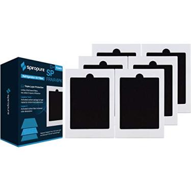 Imagem de SpiroPure Substituição para EAFCBF, PAULTRA, 242047804, 242047801, 242061001, SCPUREAIR2PK, 241754001, RAF1150, 242017800, WD-PAULTRA, 241791601, SCREPURE AIRU, 241754002, ICP-AF001, SCPUREAIR4PK (pacote com 6)