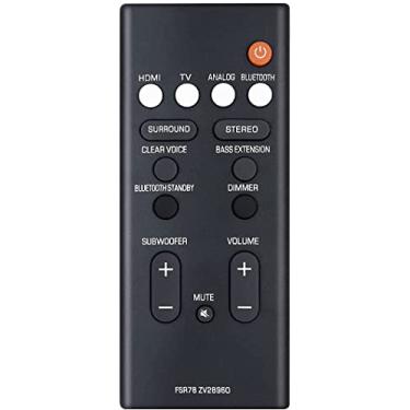 Imagem de Controle remoto de substituição FSR78 ZV28960 para Yamaha YAS-207 YAS207 YAS-1080 YAS-108 YAS-107 YAS107 YAS-106 YAS106 ATS-2090 ATS-1080 ATS-1070 ATS-1070 ATS-1070 ATS. S-10600 Sistema de