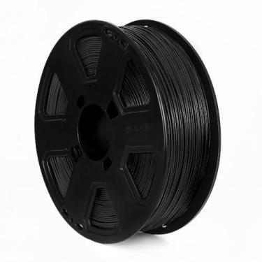 Imagem de Filamento PLA 1kg, 1,75mm, para impressora 3D (Preto)