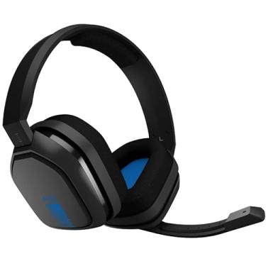 Imagem de Waillynice - Fone de ouvido com fio para jogos A10 Esports com microfone, fone de ouvido para jogos para PS4 Xbox/One e P (azul)