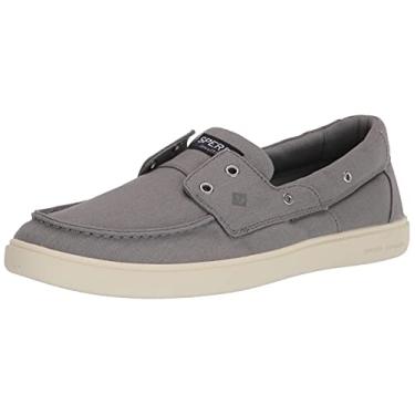 Imagem de Sperry Tênis masculino Outer Banks com 2 ilhoses, Cinza, 14