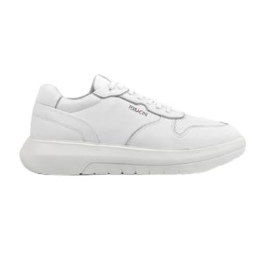 Imagem de Sapatênis de Couro Masculino Ferracini Sneaker Energy Branco