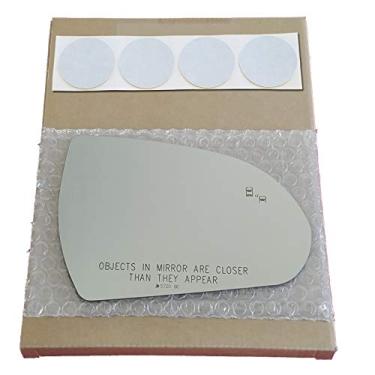 Imagem de Substituição de vidro espelhado + almofadas adesivas para Hyundai Elantra 2015-2020 lado do passageiro - ícone de ponto cego (2015 2016 2017 2018 2019 2020 15 16 17 18 19 20)