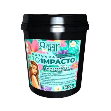 Imagem de Máscara Alto Impacto Qatar Hair Carvão Ativado Top 500Gr