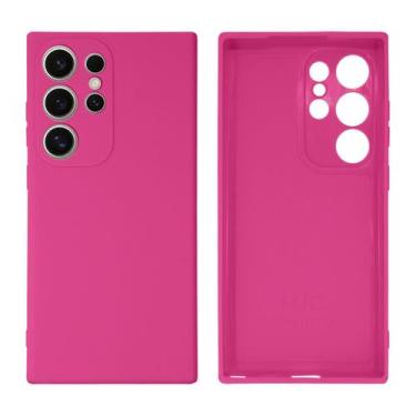 Imagem de Capinha Proteção de Câmera Lisa Compatível Galaxy S24 Ultra - GCM CASE