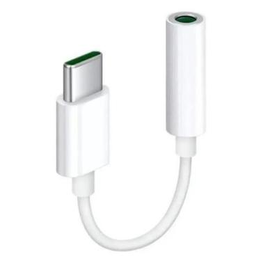 Imagem de Adaptador Fone De Ouvido P2 3.5Mm Para Type-C Tipo C - Js Technology