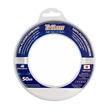 Imagem de Linha Mazzaferro Trilon Leader 100% Fluorcarbono Nylon 0,40mm 30,9Lb 1