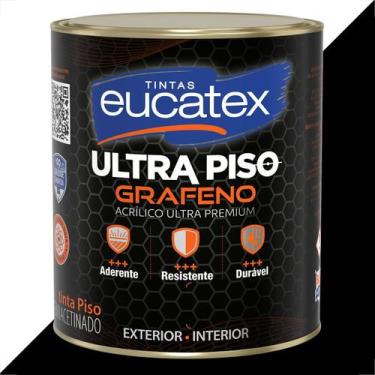 Imagem de Tinta eucatex ultra piso 900ml grafeno preto acrilico premium