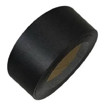 Imagem de Fita De Borda Para Móveis Mdf Preto Texturizado 64Mm X 50 Mt - Allpart