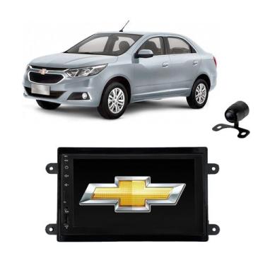 Imagem de Kit Central Multimídia COBALT Mp5 / Mp8 + Moldura + Câmera + TV - Tay 