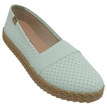 Imagem de Sapatilha Moleca Feminina Nobuck Microperfuros Casual, Branco off, 37