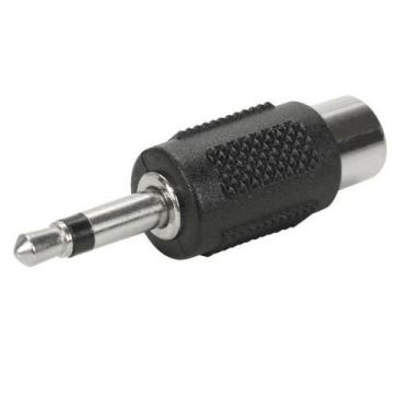 Imagem de Adaptador P2 Mono Macho x 1 RCA Femea - STAR CABLE
