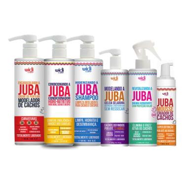 Imagem de Kit Widi Care Juba Bruma, Geleia, Mousse, Encaracolando