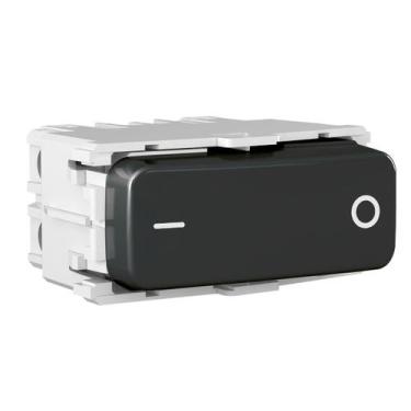 Imagem de  compose módulo interruptor bip simples preto 10a 250v - weg