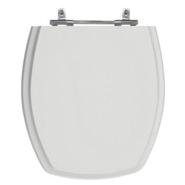 Imagem de Assento Sanitário Thema Cinza Platina (Claro) Tampa para Vaso Incepa d