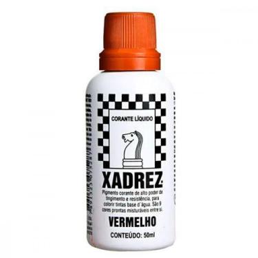 Imagem de Corante Xadrez Laranja 50Ml Para Tinta  31106178 . / Kit C/ 12 - XADRE