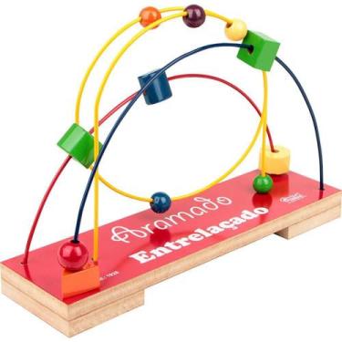 Imagem de Brinquedo pedagogico aramado entrelacado 11pecas - CARLU