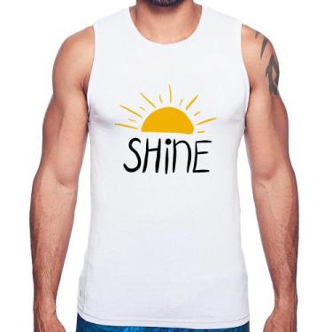 Imagem de Regata Shine - Foca na Moda, Branco, G