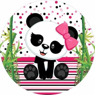 Imagem de Painel Festa C/ Elástico 1,50m Panda - Fadrix
