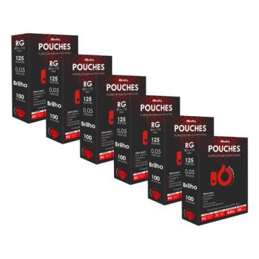 Imagem de Plastico Plastificação 600 Grafity RG (80x110mm) 0,05mm 125 Micras