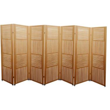 Imagem de Biombo RJ 7 Folhas c/ 14 Pezinhos - ComercialMasul