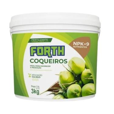 Imagem de Adubo Fertilizante Forth Coqueiros Balde 3kg Alta Produção