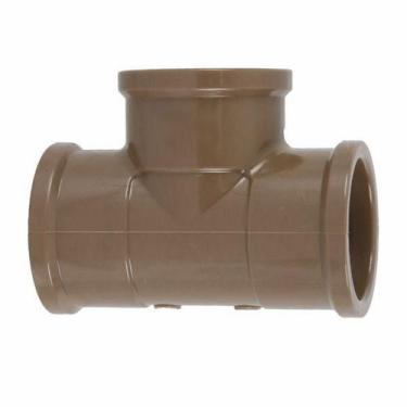 Imagem de Conexões de Água Marrom 11/2 50mm Cotovelo 45 e 90 / Luva / Tee / Caps