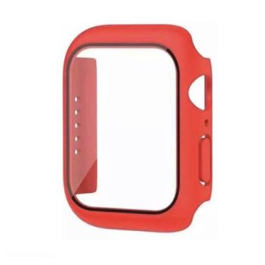 Imagem de Capa Bumper Compativel Apple Watch Com Protetor Tela Vidro 41mm - Clas