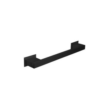 Imagem de Toalheiro 30 Cm Inox Preto Fosco - Kromus Rt0304b