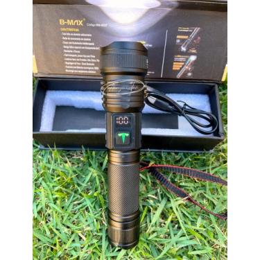 Imagem de Lanterna LED Laser Super potente 2KM Recarregavel caça sitio fazenda c