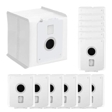 Imagem de Sacos de pó de substituição adequados para sacos de aspirador LG CordZero, compatíveis com LG All-in-One Tower A939KBGS, A938KBGS, A937KGMS e A949KTMS, pacote com 12