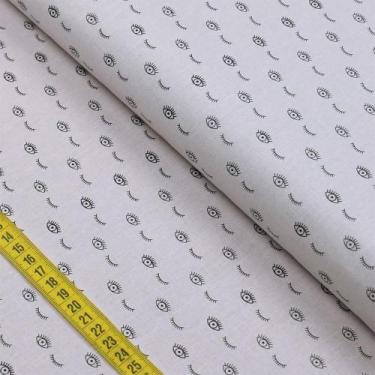 Imagem de Tecido Estampado para Patchwork - Essentials Cílios (0,50x1,50) - Fern