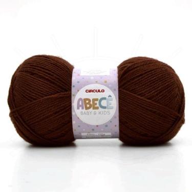 Imagem de Fio Abecê Baby e Kids Círculo 100g, 850 CASTANHO